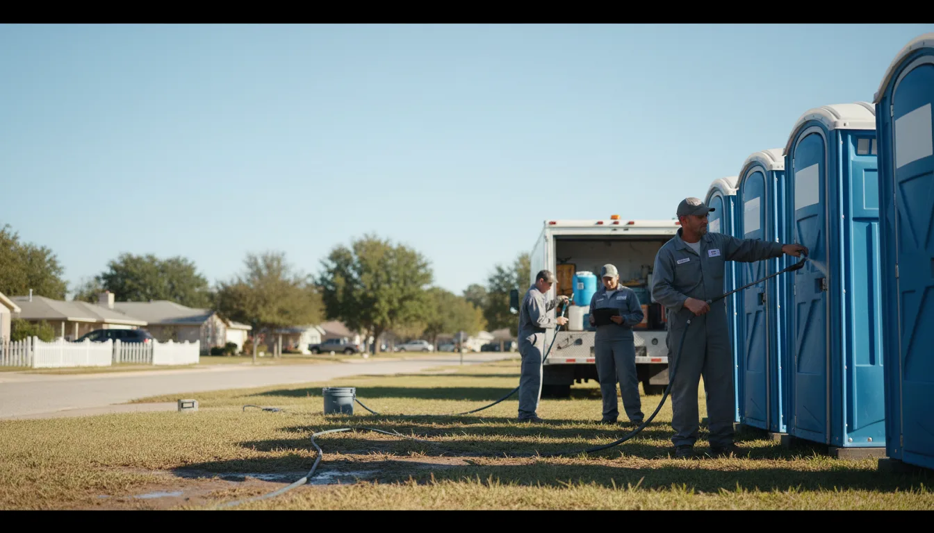 Long-Term Portable Toilet Rental in Lagrange, GA near me